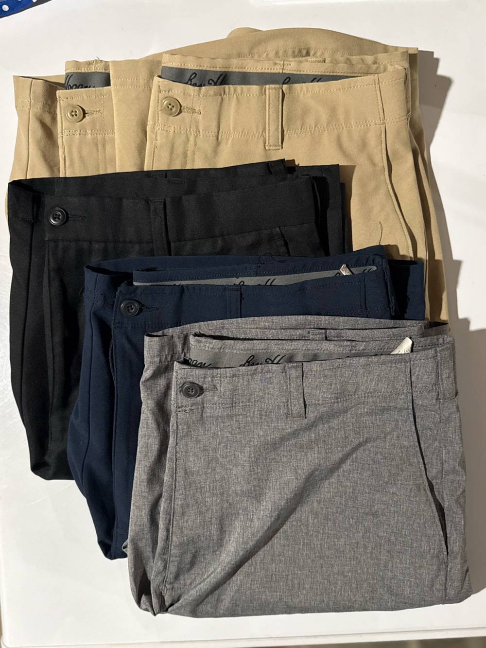 5 pairs of Ben Hogan Men’s Golf Shorts